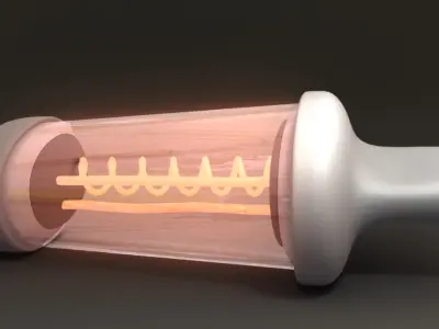 Fuse Light sci-fi Free 3D model