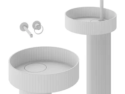 MOMA Design TOWER OYSTER - Floor sink 3D model