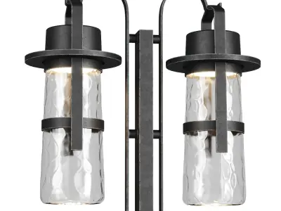 Balthus outdoor dual light  3D model