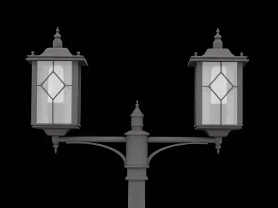 Street Lamp Furniture 3D model