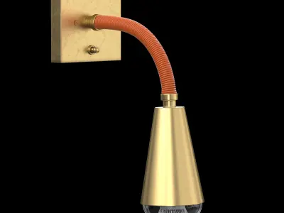 Flexible Single Sconce 3D model