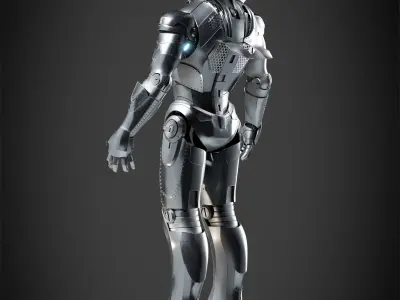 Iron Man Mark 2 Armor for Cosplay 3D print model