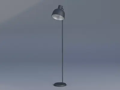 Floor Lamp Low-poly 3D model