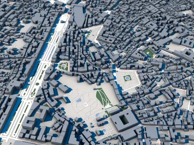 Lisbon City Portugal 3D model