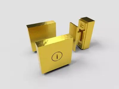 Door Lock CG4 3D model