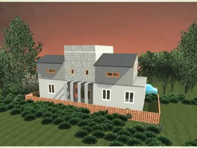 3BHK HOUSING Free 3D model