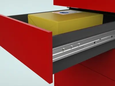 R and D Drawer Solution Free 3D model