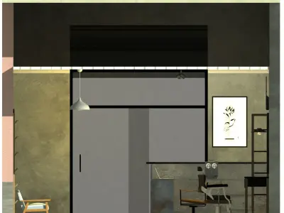 Hair Salon 3D print model