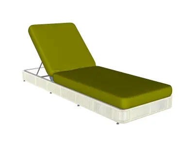 Restoration Hardware Havana chaise 3D model