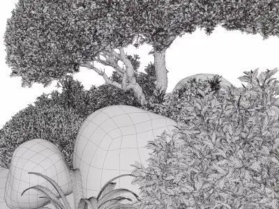 garden tree 3D model