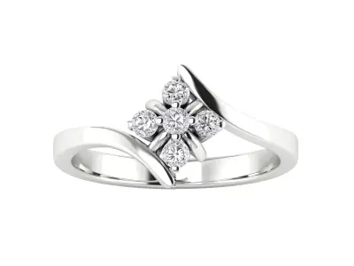 Women Ring 3D print model 49