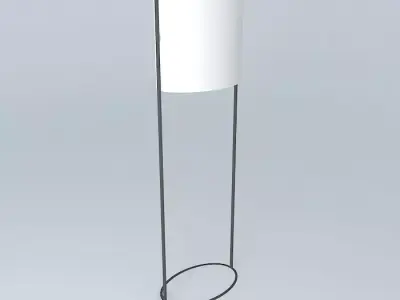 Oval Floor Lamp 3D model