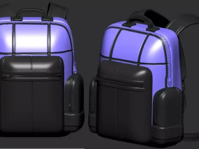 backpack sculpt 3d printable  3D model