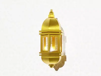 Islamic Lamp Ramadhan 3D model