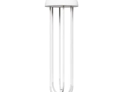 Turner by Delightfull Floor lamp white 3D model