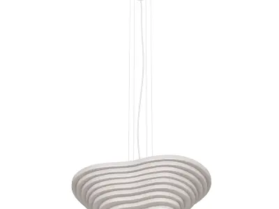 Forestier pendant lamp Nebulis XS 3D model