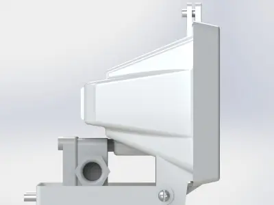 Flood Light and Movement Sensor 3D model