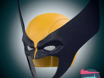 Wolverine Cowl 3D Print Files X Men The Animated Series   3D print model