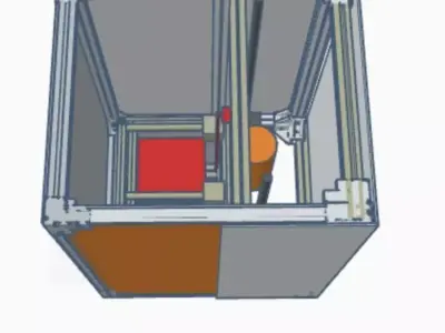 SLA 3D printer Model and prototype 3D print model