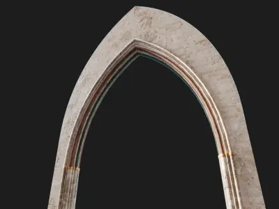 Medieval Church Vault - ONLY 3D model