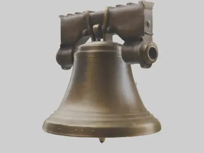 The Liberty Bell statue model 3D model