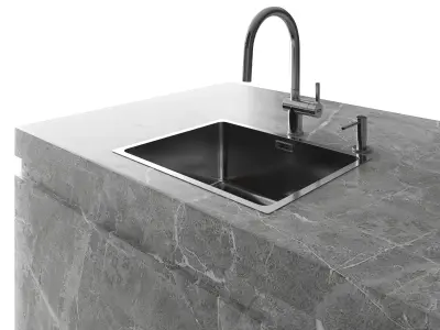 Kitchen set 33 3D model