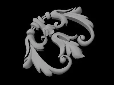 dekor ornament 3D model 79