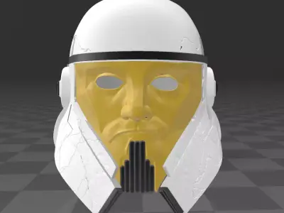 Star Wars Captain Enoch of Grand Admiral Thrawns  Helmet 3D print model