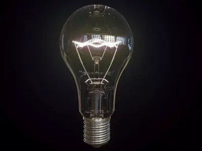 E26 Light Bulb 3D model