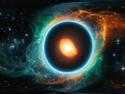 HDRI Black Hole 3D model