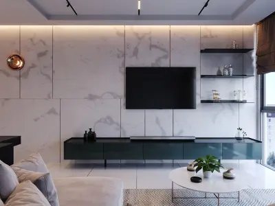 Shine Apartment by Svoya Studio 3D model