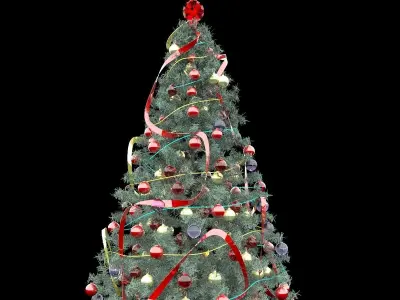 Christmas tree 3D model