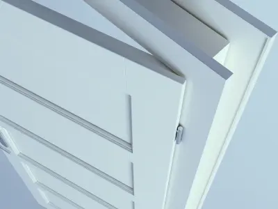 White Door 33 3D model