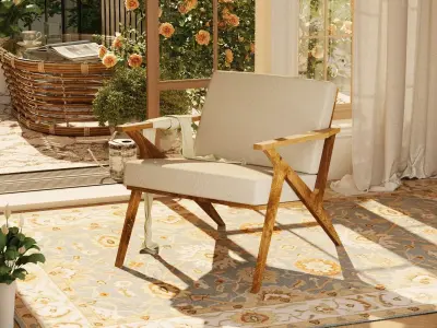 balcony scene 3D model