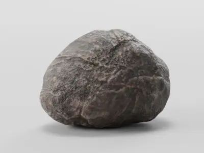 Stone Collection - Low-Poly Boulders Low-poly 3D model