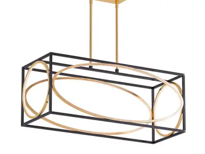 Vena pendant 3D model