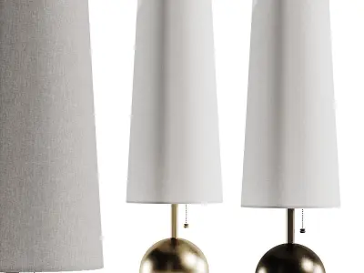 Allied Maker Bola Table Lamp 3D model