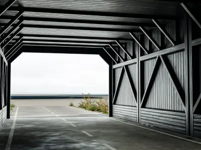 Wood Bridge  Low-poly 3D model