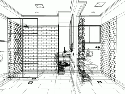 bathroom 3D model