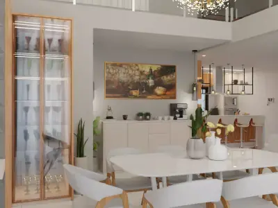 Kitchen 3D model 14