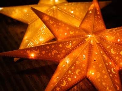 CHRISTMAS STAR LIGHT 3D print model
