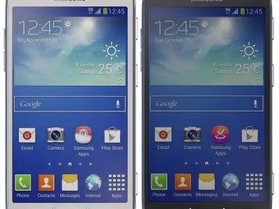 Samsung Galaxy Core Advance all color 3D model