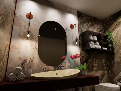 Wall based lighting -Revit 2018- 3D model