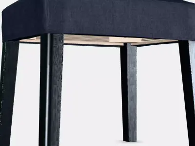 SAKARIAS Stool Low-poly 3D model