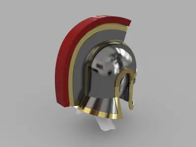 Medieval Mandalorian Helmet 3D print model