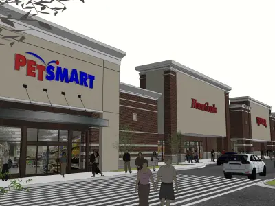 Retail Plaza  3D model