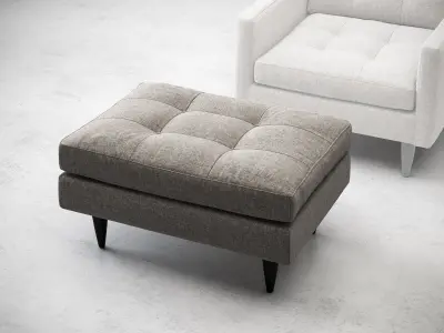 Petrie Ottoman 3D model