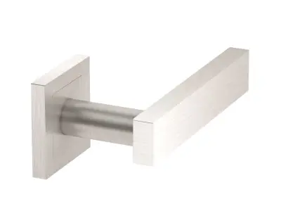 Eurospec Carla Rectangular Stainless Steel Door Handle 3D model