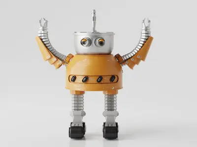 Robot V4 3D model