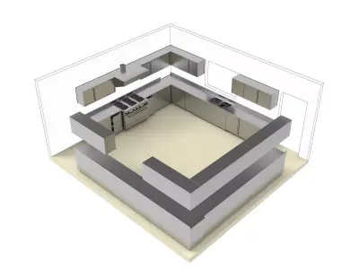 KITCHEN 24 3D model